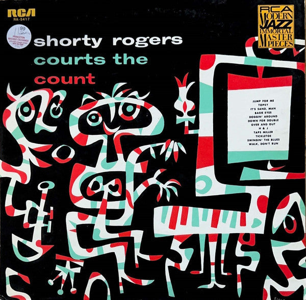 Release: Shorty Rogers Courts The Count-Vinyl-Japan-None-RA-5417-30133037