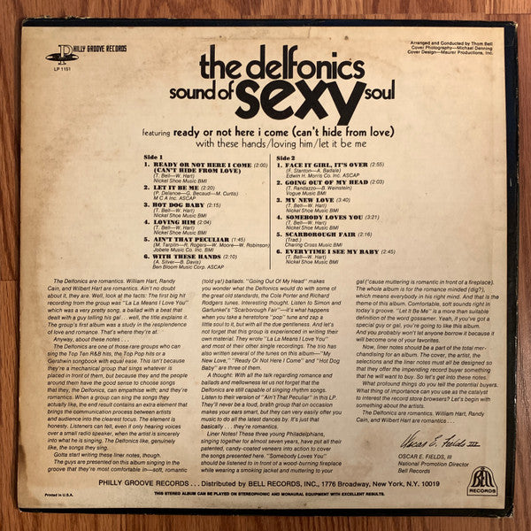 Release: Sound Of Sexy Soul-Vinyl-US-1969-PG-1151-25939648