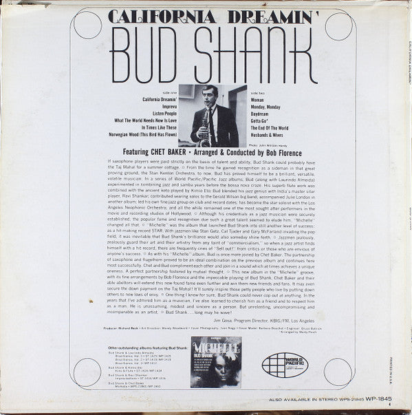 Release: California Dreamin'-Vinyl-US-1966-WP-1845-21296626