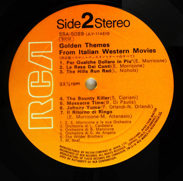 Golden Themes From Italian Western Movies