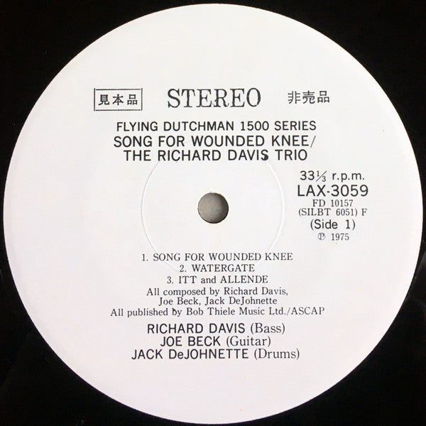 Song For Wounded Knee