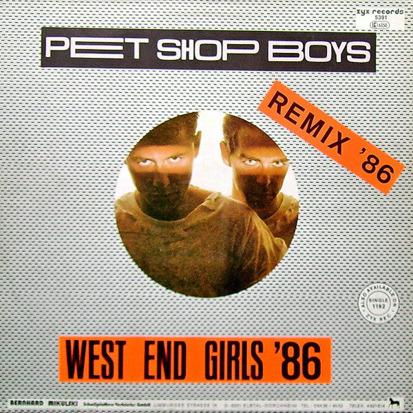 Release: West End Girls-Vinyl-Germany-1986-5391, ZYX 5391-13373514