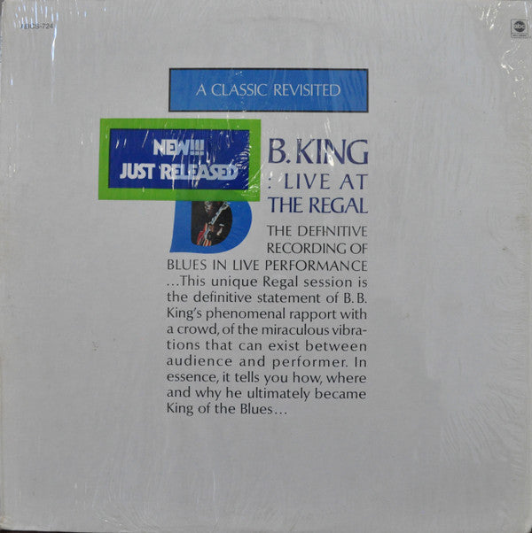 Release: Live At The Regal-Vinyl-US-1971-ABCS-724-12718507