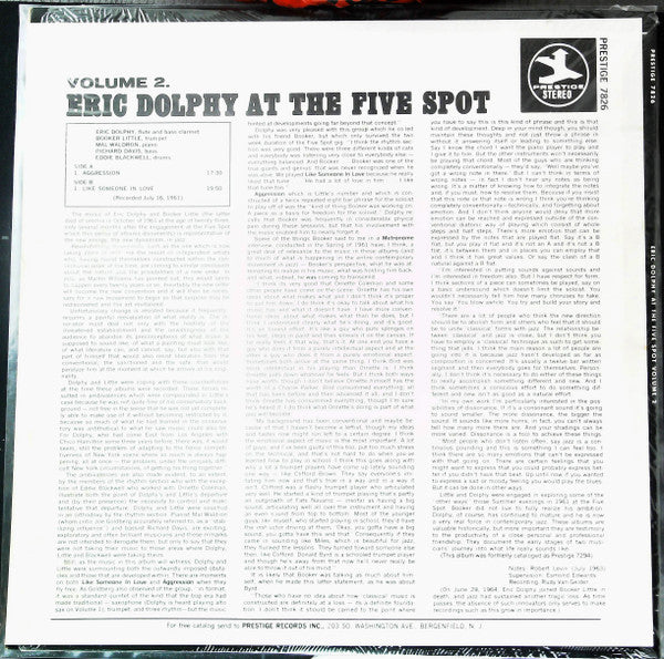 At The Five Spot Volume 2