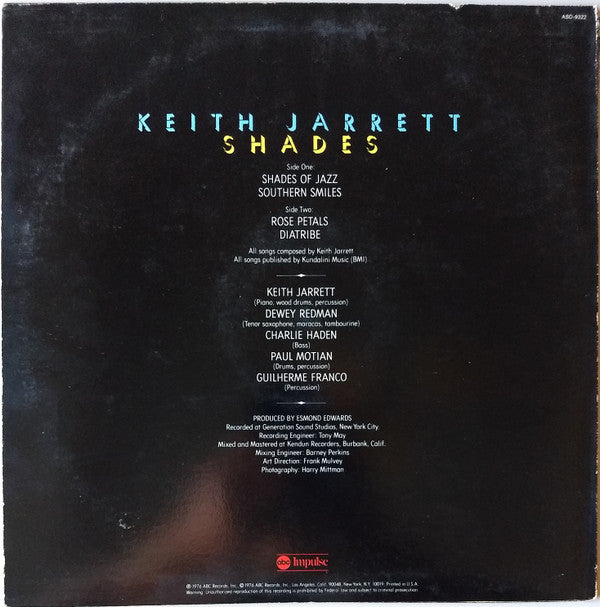 Release: Shades-Vinyl-US-None-ASD-9322, AS-9322-12971586