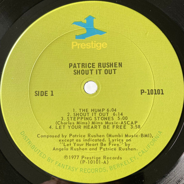 Master Release: Shout It Out by Patrice Rushen
