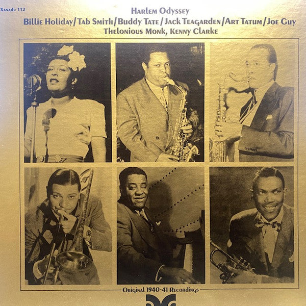 Release: Harlem Odyssey-Vinyl-US-1975-Xanadu 112-23336180
