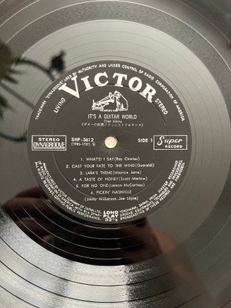 Release: It's A Guitar World-Vinyl-Japan-1967-SHP-5612-19429723