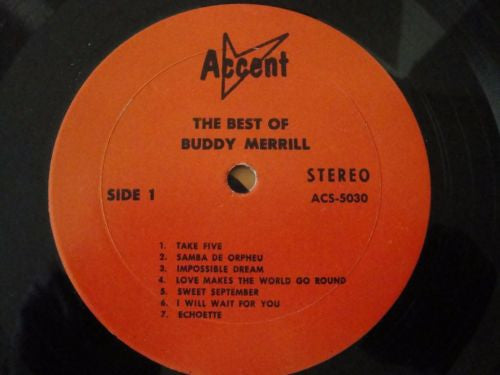 Release: The Best Of Buddy Merrill And His Guitar-Vinyl-US-1970-ACS 5030-10381169