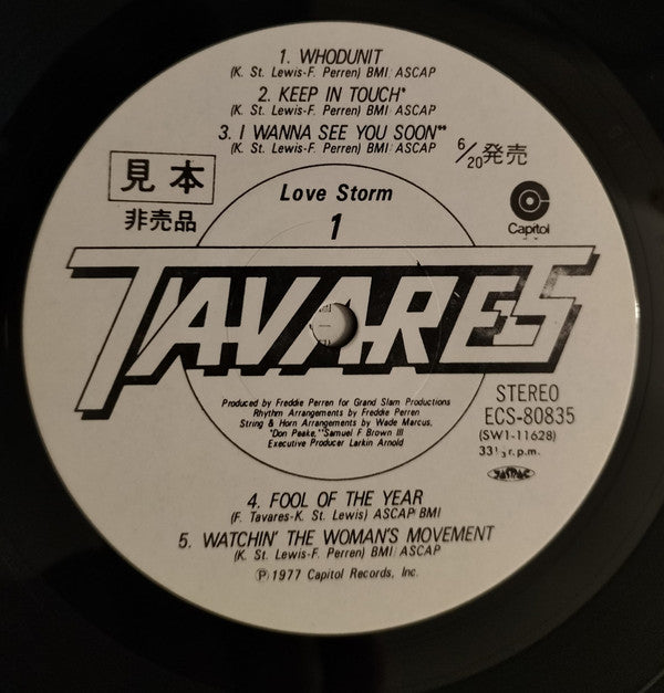 Master Release: Love Storm by Tavares