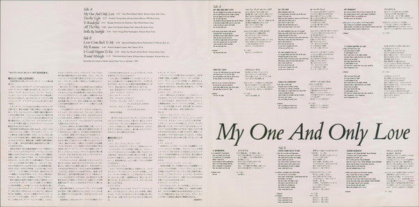 My One And Only Love