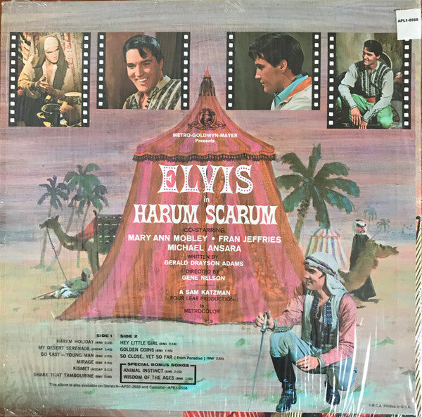 Release: Harum Scarum-Vinyl-US-1977-AFL1-2558, APL1-2558-13022771