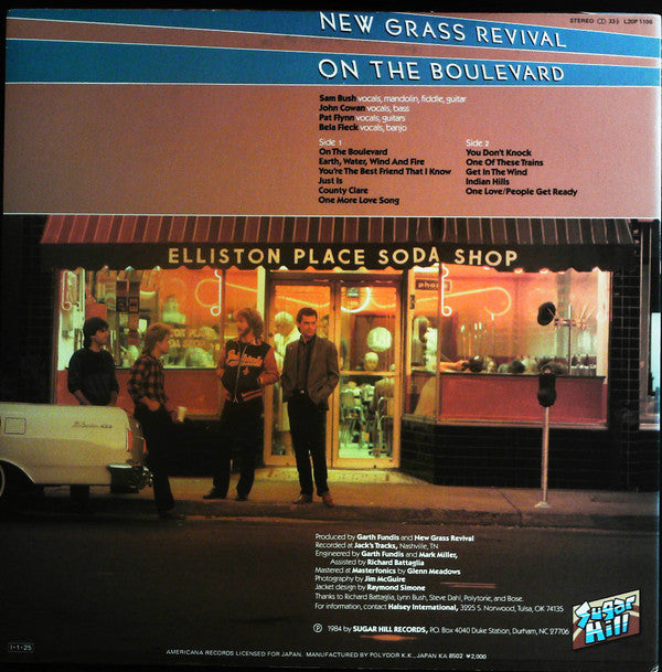 Release: On The Boulevard-Vinyl-Japan-1984-L20P 1196-12972214