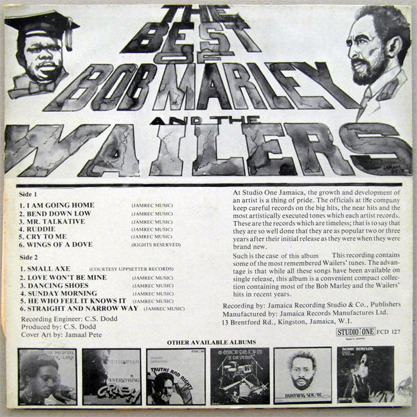 The Best Of Bob Marley & The Wailers