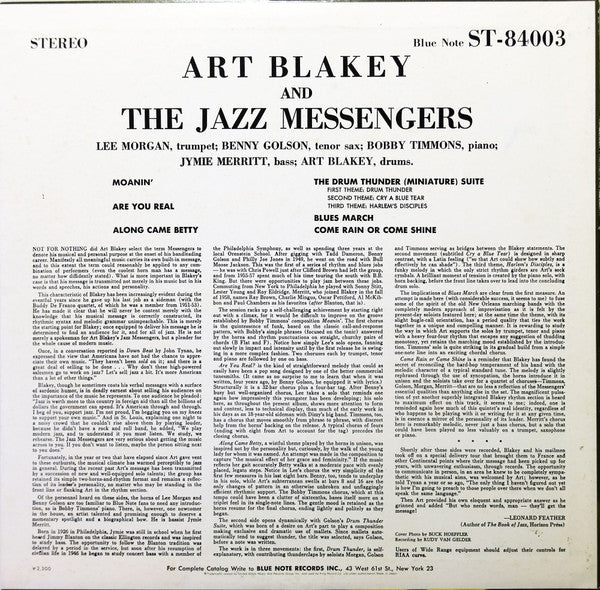 Art Blakey & The Jazz Messengers