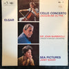 Sir Edward Elgar - Cello Concerto / Sea Pictures (LP, Stereo) - Very Good (VG) / Very Good (VG)