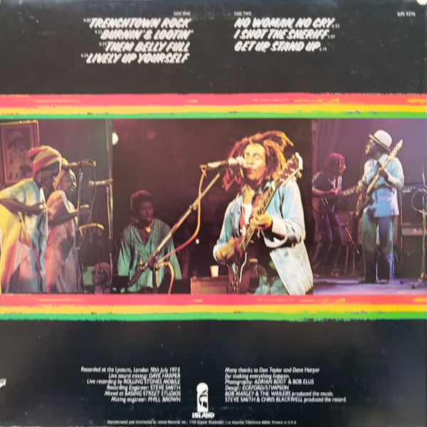 Release: Live! At The Lyceum-Vinyl-US-1975-ILPS 9376, ILPS-9376-23581601