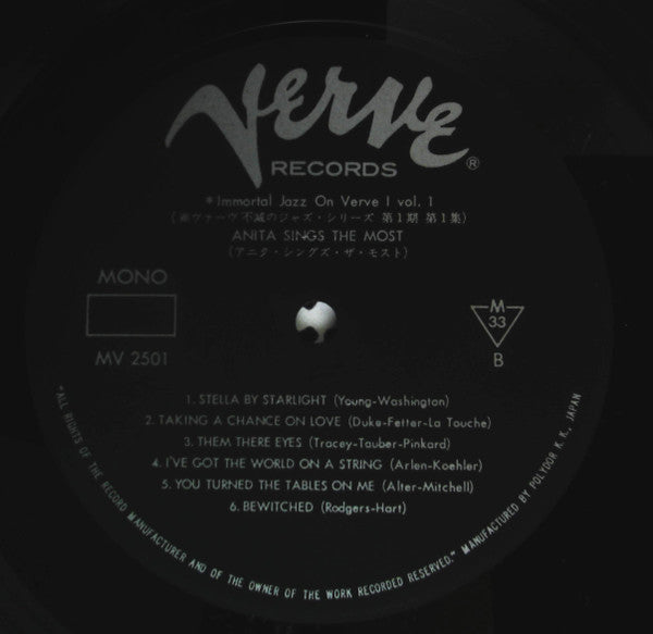 Anita Sings The Most