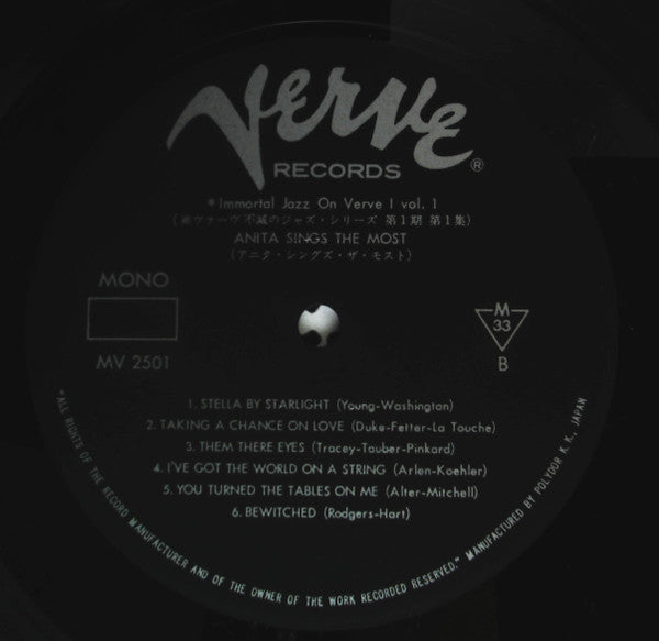 Anita Sings The Most