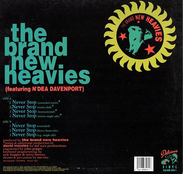 Master Release: Never Stop by The Brand New Heavies