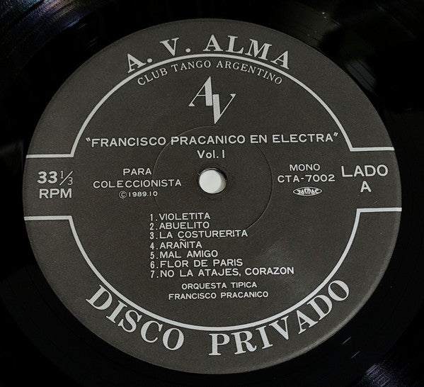 Francisco Pracanico En Electra