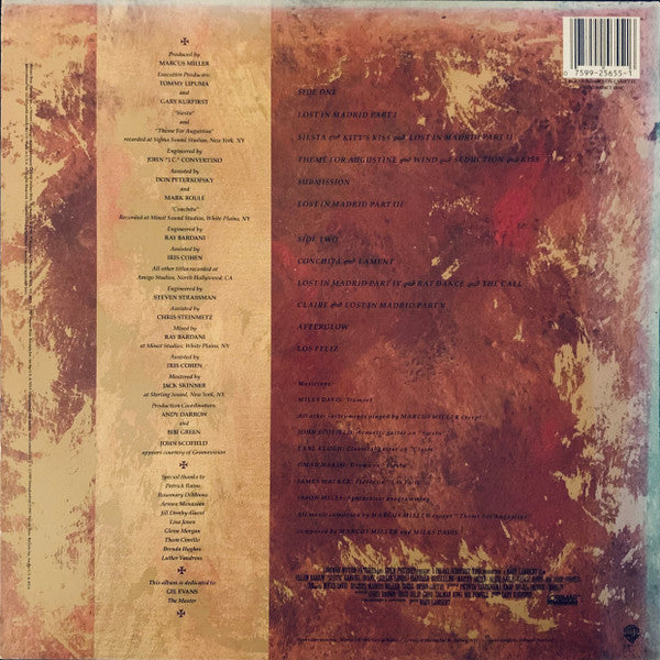 Release: Music From Siesta-Vinyl-US-1987-9 25655-1, 1-25655-27332517