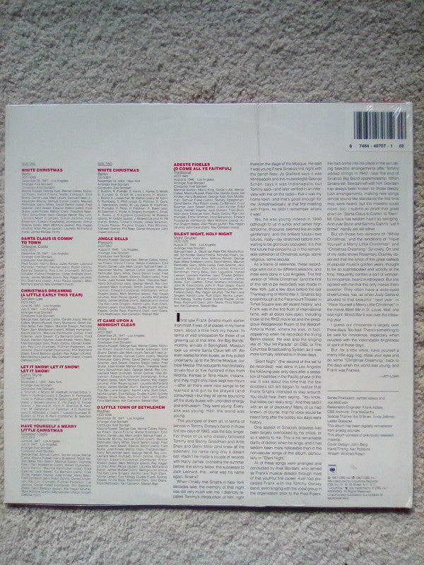 Release: Christmas Songs By Sinatra-Vinyl-US-1987-PC 40707, C 40707, AL 40707-20126041