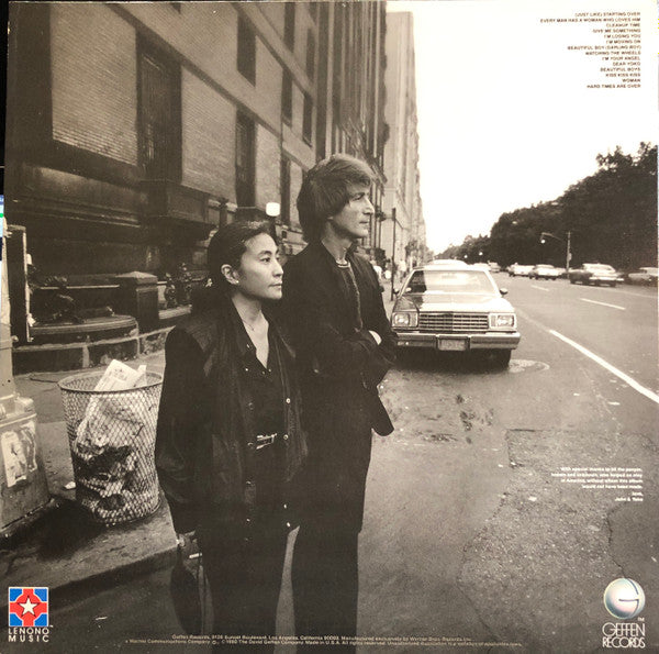 Master Release: Double Fantasy by John Lennon & Yoko Ono