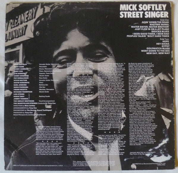 Release: Street Singer-Vinyl-Japan-1971-EPIA-53023-11147394