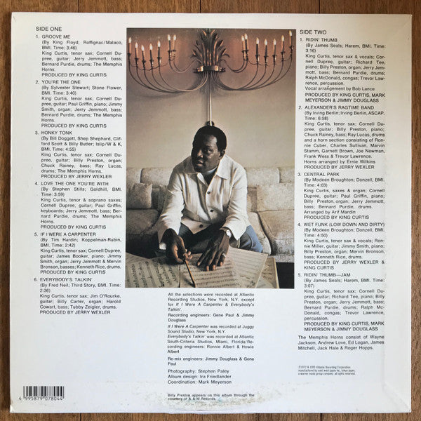 Master Release: Everybody's Talkin' by King Curtis