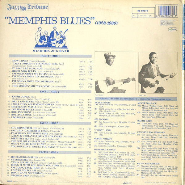 Memphis Blues (1928-1930)