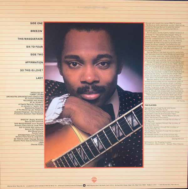 Release: Breezin'-Vinyl-US-1976-BS 2919-16174087