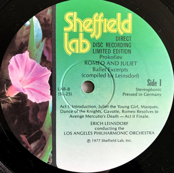 Excerpts From The Ballet, Romeo And Juliet