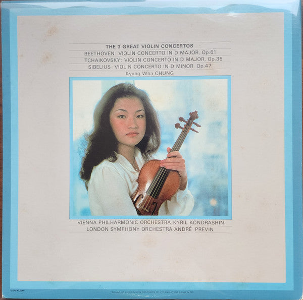 The 3 Great Violin Concertos