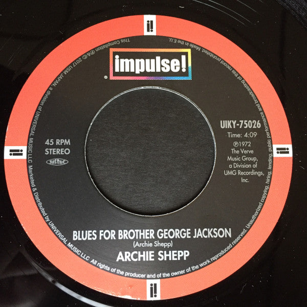 Shaft In Africa (Addis) / Blues For Brother George Jackson