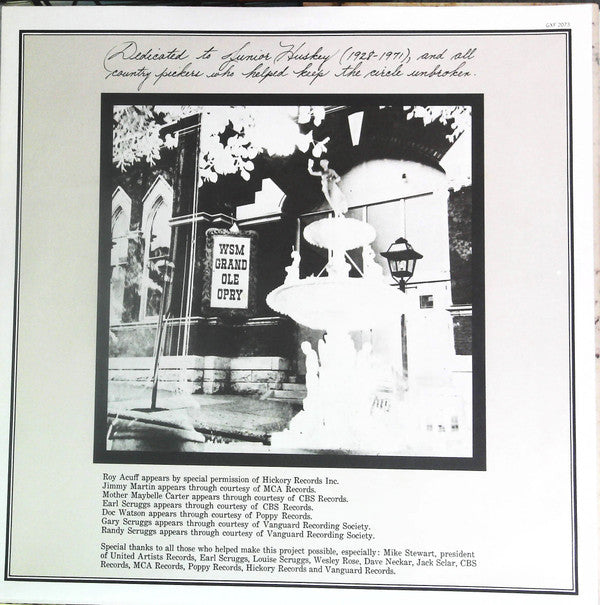 Will The Circle Be Unbroken