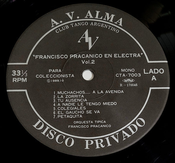 Francisco Pracanico En Electra