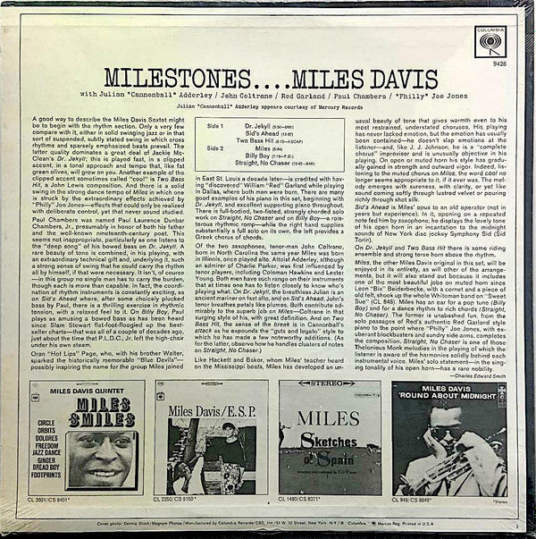 Milestones