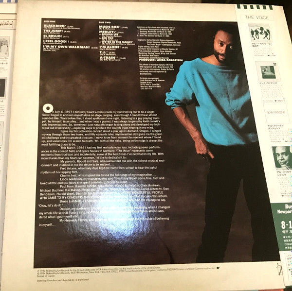 Release: The Voice-Vinyl-Japan-1984-P-11500-12449554