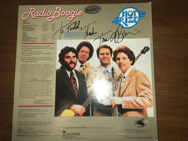 Master Release: Radio Boogie by Hot Rize