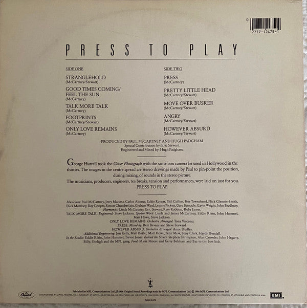 Press To Play
