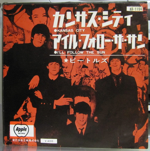 Release: Kansas City / I'll Follow The Sun-Vinyl-Japan-1968-AR-1194-28733629