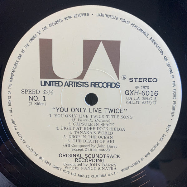 You Only Live Twice (Original Motion Picture Soundtrack)