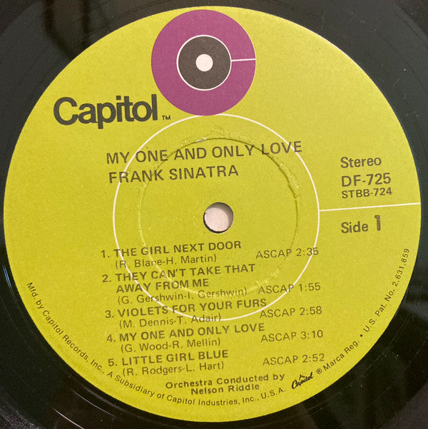 My One And Only Love