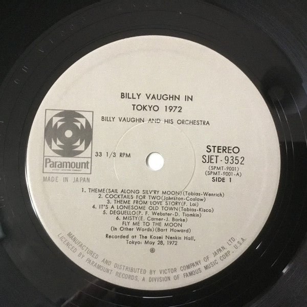 Billy Vaughn In Tokyo 1972