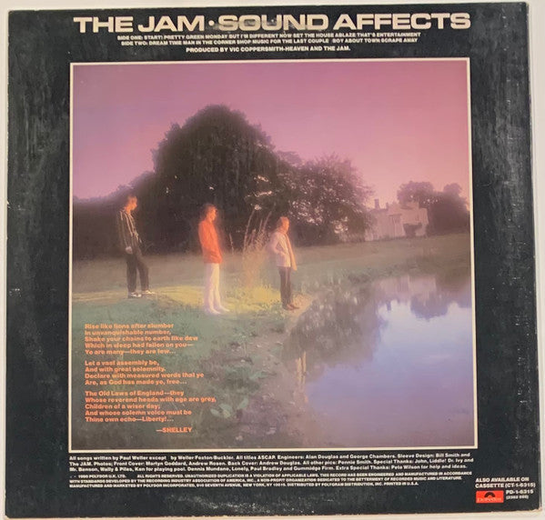 Master Release: Sound Affects by The Jam