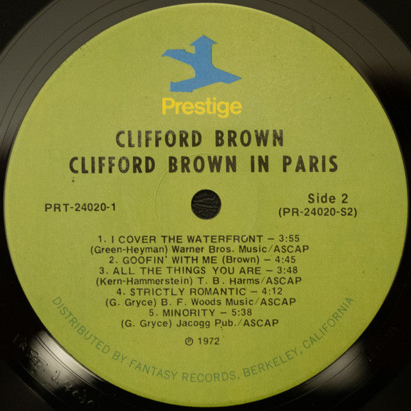 Clifford Brown In Paris