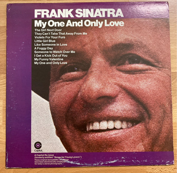 Release: Songs For Young Lovers-Vinyl-US-1971-STBB-724, DF-725-24415466