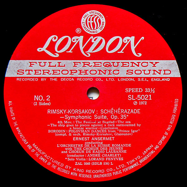 Scheherazade / Polovtsian Dances / Pictures At An Exhibition / Khovanstchina / A Night On The Bare Mountain