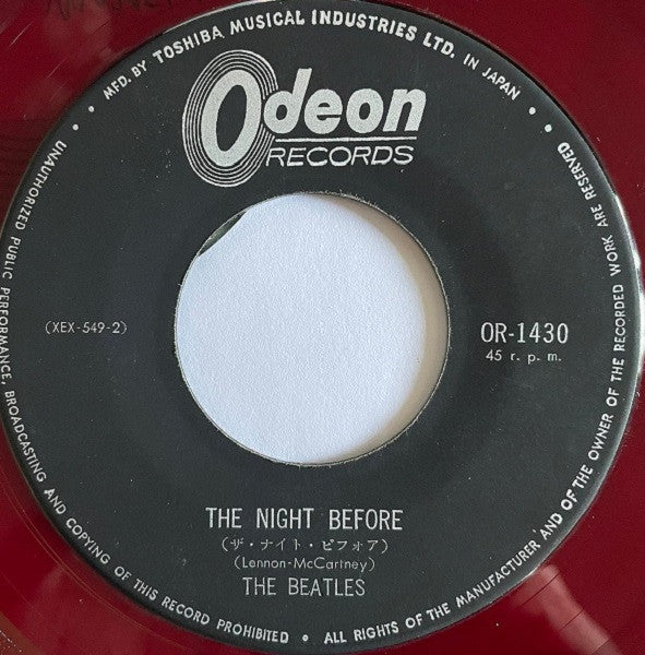 The Night Before / Another Girl